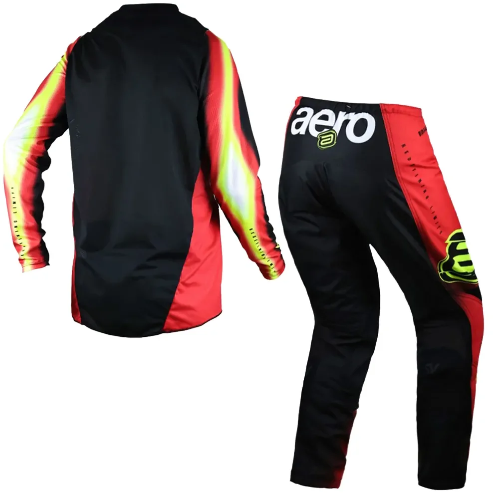 Conjunto ASW Image Elysium 26 Vermelho/Preto/Amarelo - Spinelli